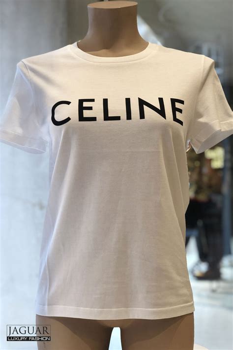 celine white t shirt|Celine t shirt original.